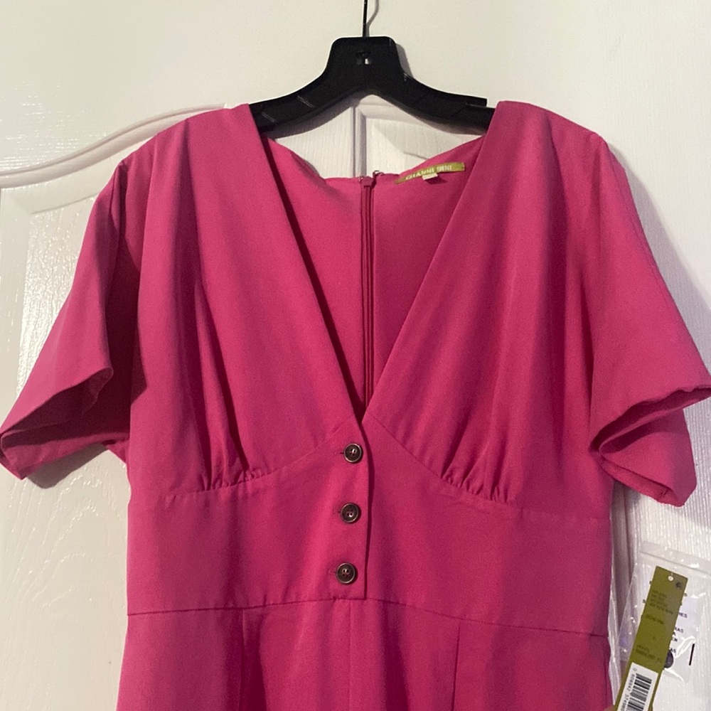 Gianni Bini pink jumpsuit